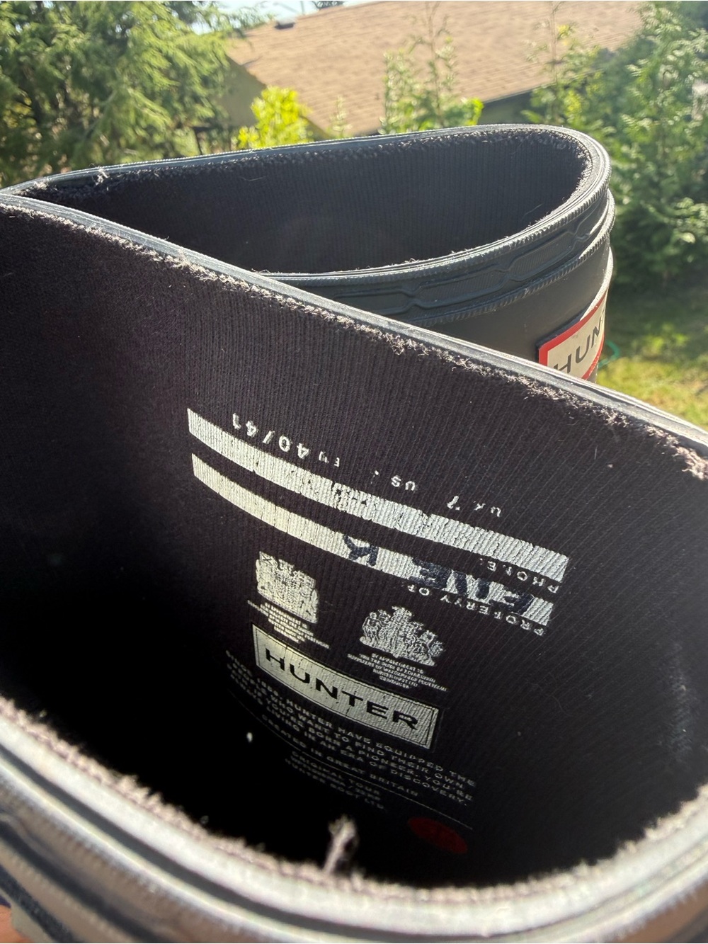 Hunter Rainboots - Original Tall Boot - Picture 7 of 7